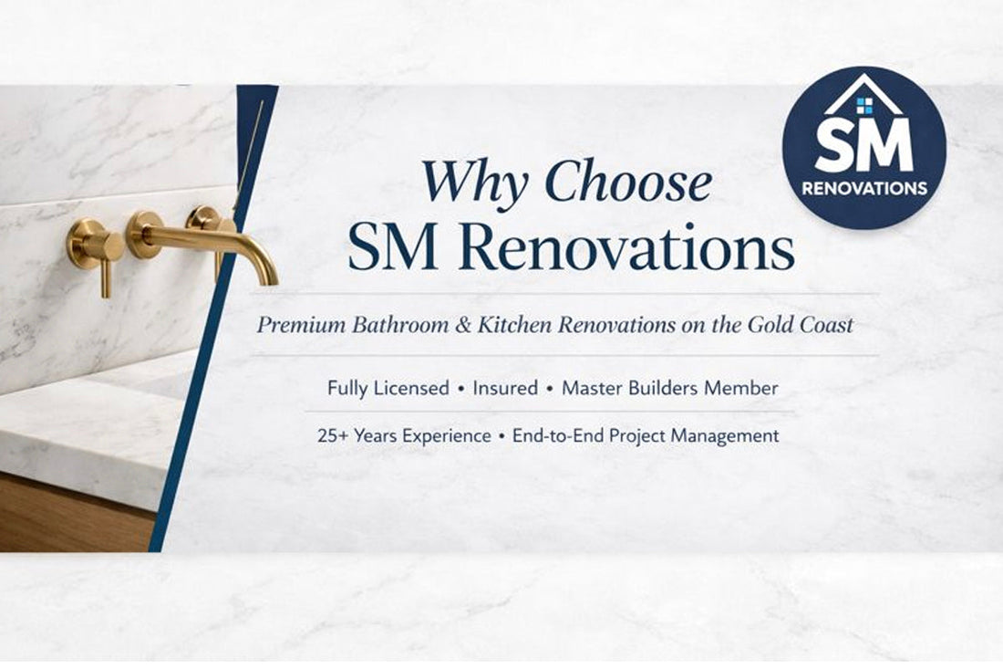 Gold Coast bathroom renovation specialists SM Renovations 