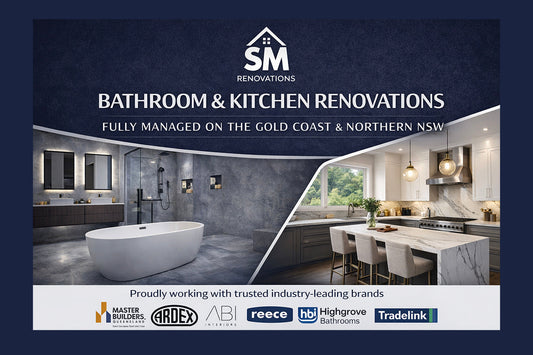 SM Renovations with with ABI Interiors and Reece Bathrooms Gold Coast