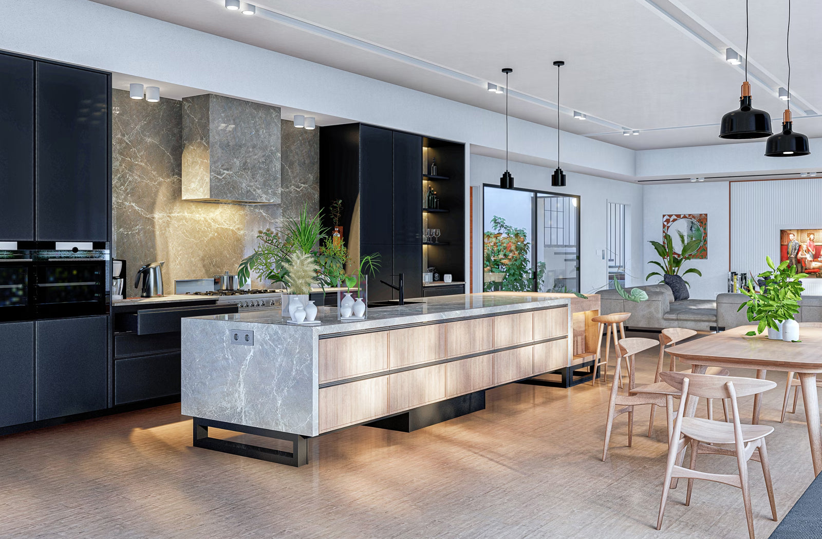 Luxury kitchen renovation on the Gold Coast by SM Renovations