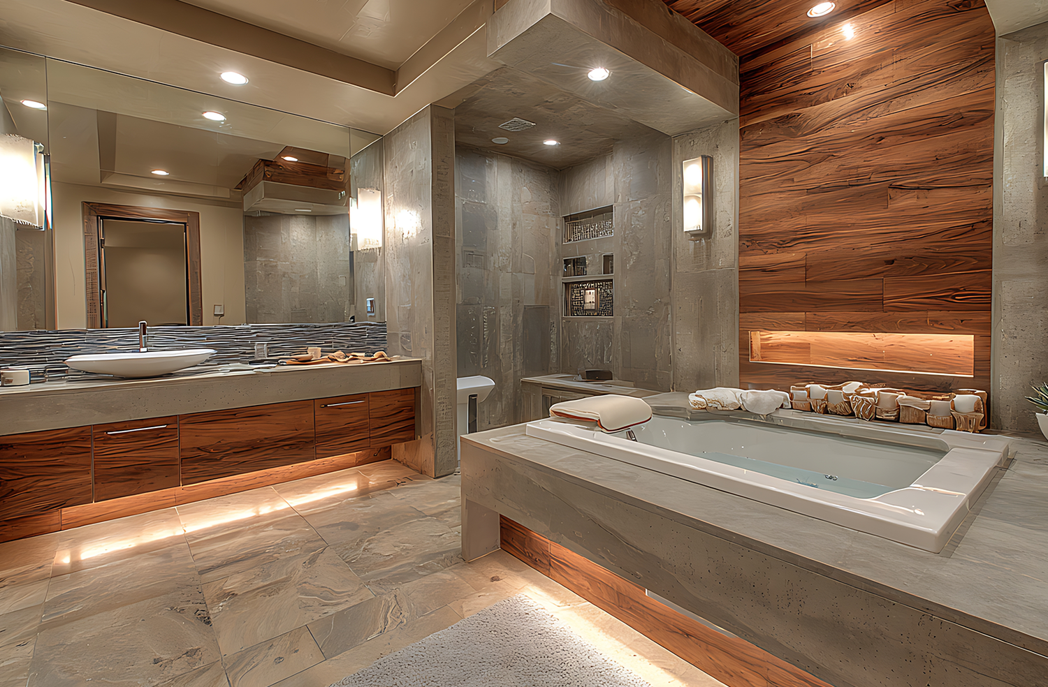 High End bathroom renovation Gold Coast and NSW by SM Renovations